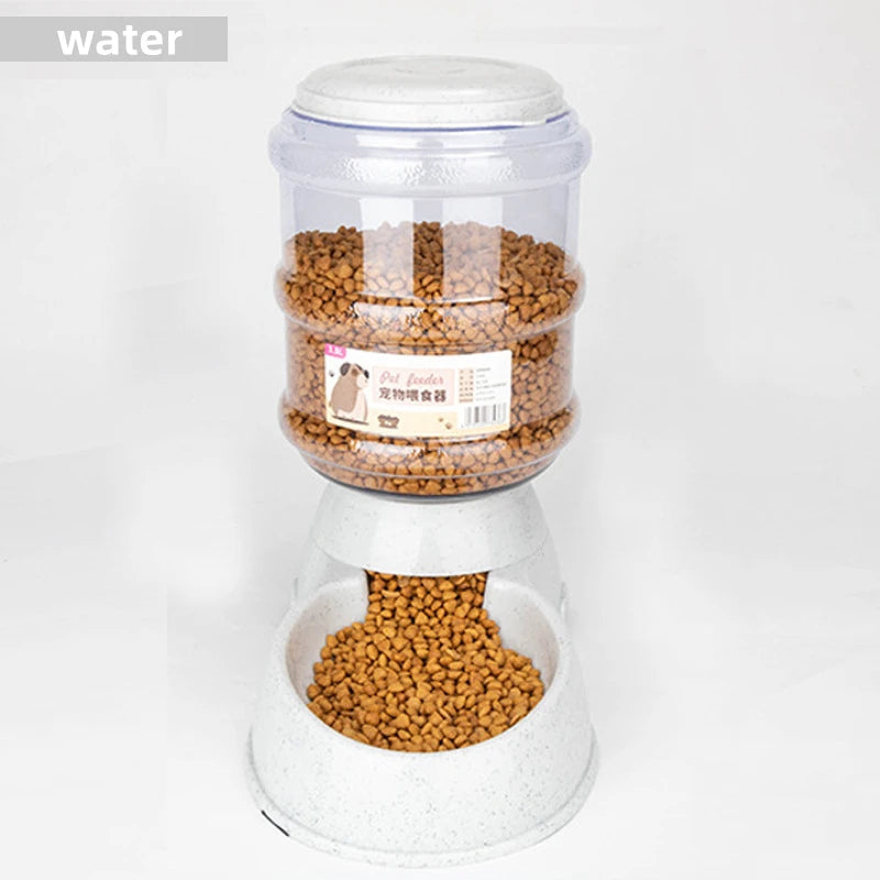 Large Capacity Pet Feeder Bowls Small Dog Food Bowl Automatic