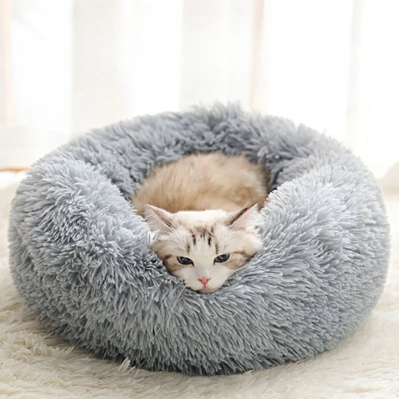Home Plush Pet Nest Winter Cat Nest Dog Nest Warm Detachable