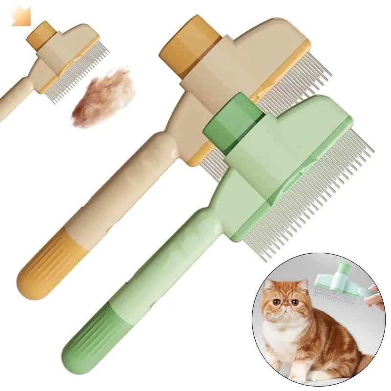 Pet Hair Remover Kit Multifunction Dog Steamy Brush Massager