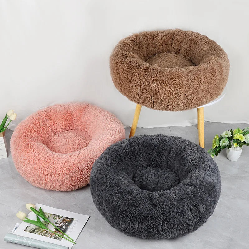 Home Plush Pet Nest Winter Cat Nest Dog Nest Warm Detachable