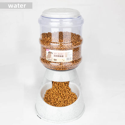 Large Capacity Pet Feeder Bowls Small Dog Food Bowl Automatic