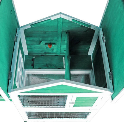 House Cage Outdoor Guinea Pig Cage On Wheels Bunny Cage