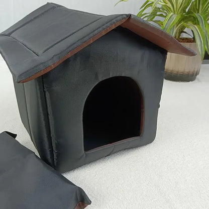 Waterproof Outdoor Pet House Thickened Cat Nest Tent Cabin