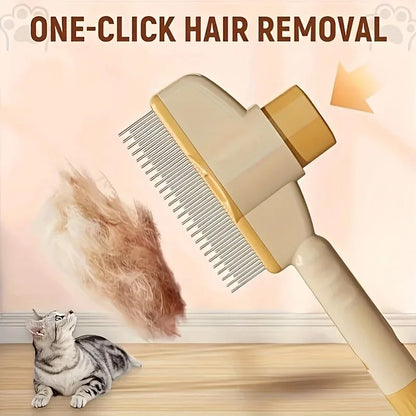 Pet Hair Remover Kit Multifunction Dog Steamy Brush Massager