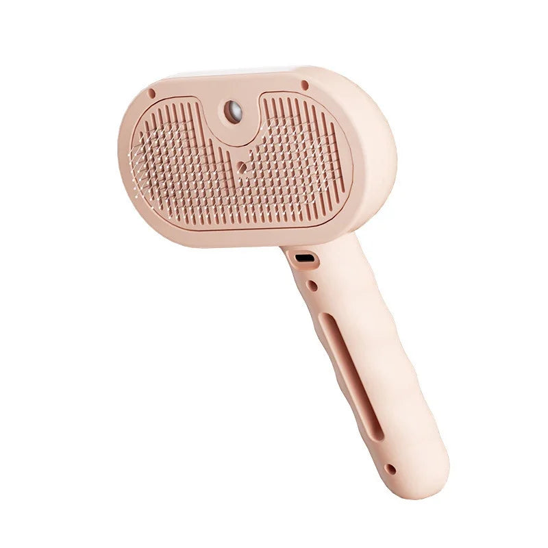 Cat Dog Comb Pet Steam Massage Brush Safe Round Head Soft
