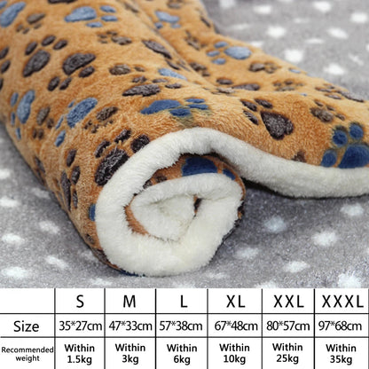 Flannel Pet Mat Dog Bed Cat Bed Thicken Sleeping Mat Dog Blanket
