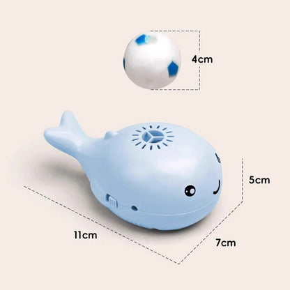 Cat Toys Electric Jet Floating Ball Cat Toy Whale Shaped Cat Toy