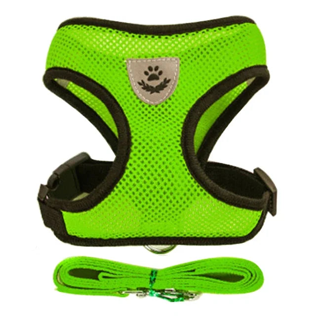 Cat Harness Vest Walking Lead Leash For Puppy Dogs