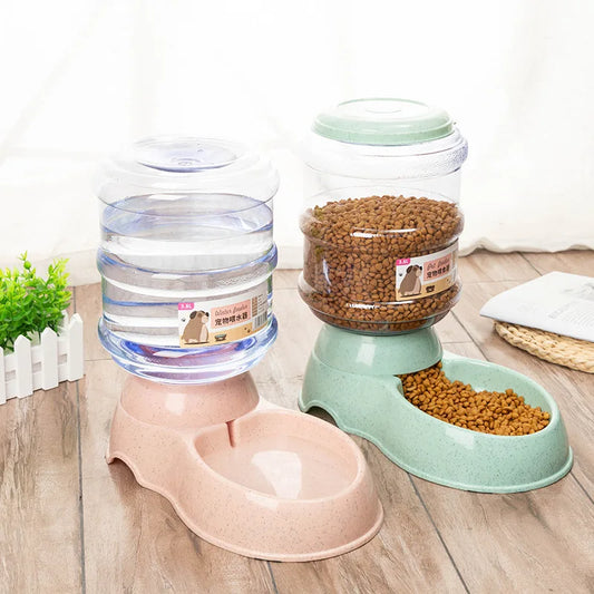 Large Capacity Pet Feeder Bowls Small Dog Food Bowl Automatic